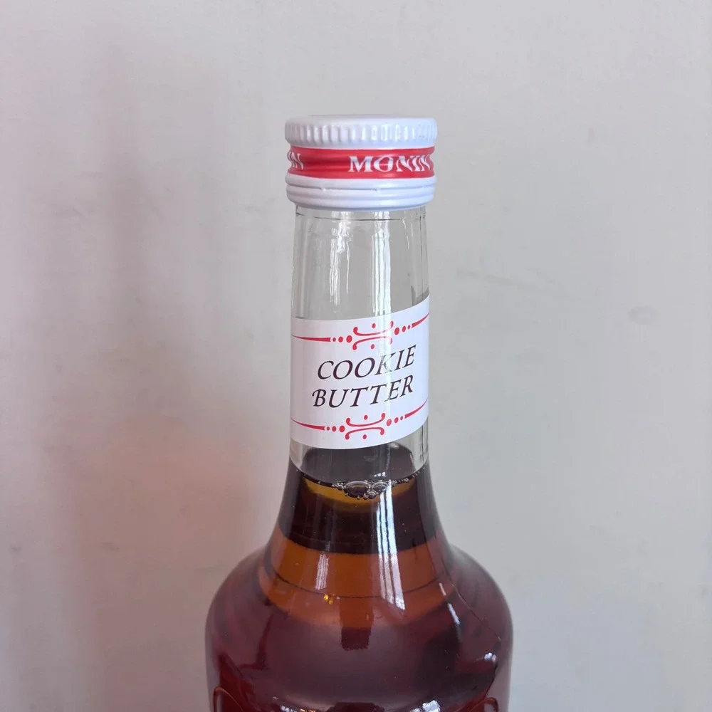 Monin Cookie Butter Speculoos Premium Gourmet Syrup 750ml | Glass Bottle‎ | NEW